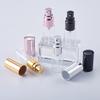 Frascos Spray Recarregáveis de 5ml-10ml, Frascos de Perfume de Vidro, Materiais de Embalagem de Amostra Portátil, Frascos Transparentes, Frascos Vazios Prontos para Envio