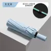 Paraguas con 12 varillas, doble varilla, doble uso para sol y lluvia, plegable, recubrimiento negro, protección solar, sombrilla de negocios, 70% de descuento