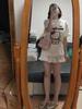 Estilo Oscuro Moda Nacional Estampado Top Ropa Camiseta Básica Estilo Carmly Algodón Puro Manga Corta Suéter Dibujos Animados Misterioso Guapo