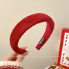 Diadema de Color Café de Alta Corona para Otoño e Invierno para Mujeres, Diadema Retro Francesa, Pinza Antideslizante para Lavarse la Cara, Nuevo Accesorio de Cabello de Moda