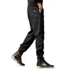 Pantalones Casuales para Hombre, Pantalones Versátiles Forrados de Polar, Corte Holgado, Marca de Moda, Pantalones Harem Modernos para Otoño e Invierno