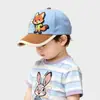 Gorra de Béisbol de Zootopia para Niños, Gorra de Verano Transpirable de Medio Malla con Dibujos Animados, Sombrero de Sol Unisex, Moderno