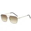 Gafas de Sol Estilo Nuevo 2026 para Hombre Titanio Puro Aviador Marco Grande Gafas de Sol para Mujer Protección UV Gafas HD Transfronterizas.
