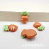 Rábano de fruta fresa aguacate resina accesorios diy funda de teléfono móvil pasador diadema material de ropa parche decoración de coche