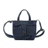 Bolso Elegante de Mezclilla Vintage 2026 Nueva Moda de Alto Valor para Viajes Diarios Bolso de Hombro Artístico Bolso Cruzado para Estudiantes
