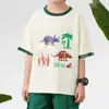 Amazon Floresta Alpina Tema Pintura Modelo Cruzamento Animal de Estimação Dinossauro Vazado Pintura Manual Graffiti Modelo de Impressão Pintura