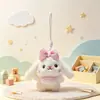 Peluche Pato Cabeza Inclinada Llavero Muñeca Pareja Colgante Lindo Bolsa Adorno Dibujos Animados Llavero