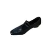 Populares zapatos Mary Jane con tira en T y punta cuadrada para mujer, nuevo estilo vintage otoño 2026, zapatos para mujer adelgazantes de suela blanda