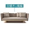 Sofá Exterior Ocio Impermeable Protección Solar Habitación Patio Terraza Diseñador Balcón Madera Maciza Mimbre Sofá Muebles