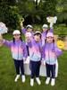 Ropa de Clase para Niños Arcoíris Traje Uniforme Escolar para Estudiantes de Primaria Ropa de Primavera y Otoño Juegos Ropa para Jardín de Infantes Cambio Gradual Admisión Maestros