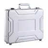 Suministro directo de fábrica metal aleación de aluminio magnesio portátil caja de instrumentos con contraseña caja de herramientas maletín médico maletín EVA ventas
