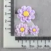 Pegamento Crema Pasador Flor de Camelia Girasol Flor Pequeña Accesorios para el Cabello DIY Materiales para Funda de Teléfono de Resina Accesorios DIY Venta al por Mayor