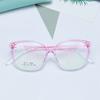 Tienda de gafas nicho de venta rápida TR90 miopía armazón de gafas para hombre y mujer venta al por mayor armazón pequeño presbicia gafas altamente decorativas Oval