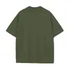 Camiseta pesada de algodão 230g atacado masculina manga curta primavera e verão branco puro solta meia manga roupas algodão penteado