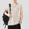 Camiseta sin mangas de peso pesado Danbaoni 2026 Verano Nueva para Hombre Chaleco Simple Moda Trendy Top Versátil