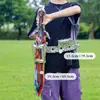 Verano Exterior Niños Niños Cinturón de Espada Globo de Papel de Aluminio Juguete Día del Niño Actividad Accesorios Venta al por Mayor