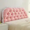 Cojín de cabecera para dormitorio Almohada tapizada suave para estudiantes universitarios Camas literas Anticolisión Soporte lumbar Respaldo Renovación de dormitorio Cama