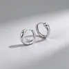 Pendientes Benmingnian de Serpiente Pequeña Brillante Pendientes Explosión Año de la Serpiente Hebilla de Oreja de Serpiente de Circonita Verde Estilo Neutro Pendientes de Moda