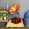Accesorios Retro Americanos Europeos para el Hogar Decoración de Esquina de Sala de Estar Adornos Modelo de Gramófono Teléfono Accesorios Decorativos