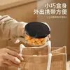 Caja de almacenamiento sellada de grado alimenticio para refrigerador para nueces, frutas y pepinillos, tazón apto para microondas para comida de bebé