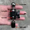 Suporte de Tripé Acessórios para Cabeça Clipe para Celular Braço Flexível Universal Suporte para Transmissão ao Vivo Cabeça de Reposição Suporte para Fone de Ouvido Rotação de 360 Graus