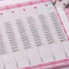 Cílios Inferiores Autoadesivos, Sem Haste, Sem Cola, Pequenos em Formato de Chama, Cílios Postiços Segmentados de Aparência Natural para Mulheres, Atacado