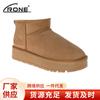 Zhou Dongyu Botas de Nieve de Suela Gruesa Botas de Nieve Unisex con Forro Polar Botines Zapatos de Algodón Cálidos Gruesos de Invierno para Mujer