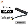 Para Apple Apple Airpods1 Airpods2 Bateria de Fone de Ouvido 25mAh Atacado de Fábrica Novo