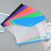 Bolsa Sanfonada Transparente Visível com Botão de Pressão Folha Solta Horizontal Vertical Grande Capacidade Bolsa para Documentos Bolsa de Armazenamento para Organização de Provas de Aluno