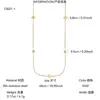 Moda Europea y Americana Elegante de Verano Tendencia Acero Inoxidable Chapado en Oro de 18K Flor de la Suerte Incrustada con Diamantes Trébol de Cuatro Hojas Collar y Pulsera para Mujer