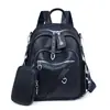 Mochila de PU de Color Sólido Simple de Alta Calidad para Mujer 2025 Nueva Moda Versátil Bolso de Mujer Mochila Elegante de Lujo Ligero