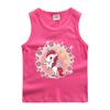 Chaleco Infantil Verano 2022 Nuevo Pony Delgado Camiseta Interior Estampada para Niños y Niñas Camiseta sin Mangas