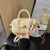 Bolso almohada de moda transfronterizo de lujo ligero, bolso de mano tipo bowling de alta gama 2026 nuevo para mujer, bolso cruzado versátil para el día a día