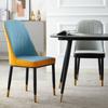 Cadeira de Jantar Nórdica de Luxo Leve para Casa Simples Moderna Restaurante Encosto Banqueta de Maquiagem Mesa e Cadeira Casuais Cadeira de Negociação de Hotel