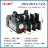 Relé de Sobrecarga Térmica 380V Protetor de Sobrecarga de Temperatura Contator JR36-20 Motor JR36-63 160