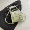 Mochila Casual de Conejo de Dibujos Animados de Nicho para Mujer 2026 Verano Nueva Moda Dulce Simple Bolso Cuadrado Pequeño de un Solo Hombro