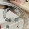 Pulseira de Franja com Contas Feminina Design de Nicho Personalidade de Alto Valor Não Vai Bater Versátil Pulseira de Namorada Tendência