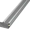 Tiras Antideslizantes Luminosas para Escaleras de Cine, Montaje Superficial, Sin Necesidad de Ranurar, Luces para Peldaños de Hotel KTV, Tiras de Luces Antideslizantes de Aleación de Aluminio