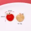 Guofeng Nuevo Colgante de Placa con Lenguaje de Bendición de Frutas Caqui Ruyi Llavero Accesorios de Aleación Diy