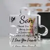 Adornos Decorativos Acrílicos Nuevos Transfronterizos Regalos para el Día del Padre, Día de la Madre, Acción de Gracias para Padre y Madre