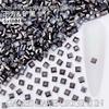6mm Quadrado Strass Fundo Plano Cristal Vidro Diamante Cristal Adesivo Diamante DIY Unha Arte Joias Acessórios de Unha Vestíveis Fabricante Atacado