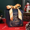2025 Nueva Caja de Regalo de Navidad Caja Vacía Caja para Empaque de Dulces Caja para Manzana de Nochebuena Caja de Papel Decorativa Personalizada