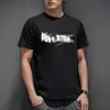 Camiseta de Manga Corta para Hombre Estilo Coreano Moderna Ajustada Cuello Redondo Verano Delgada Estampada Casual Camiseta Tops Talla Grande para Hombres