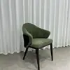 Silla de Comedor de Lujo Nórdico Ligero, Silla Sofá Simple para el Hogar, Silla con Respaldo para Sala de Estar, Silla de Ocio de Diseñador de Moda para Restaurante