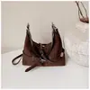 Bolso de Mano Sencillo para el Trayecto Diario de Invierno 2026 Bolso de Hombro Retro de Nicho de Gran Capacidad Bolso Cruzado de Moda Versátil