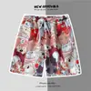 Camisa Jovem Casual Solta Manga Curta Verão Fina Tendência Moda Top Bonito Shorts Soltos