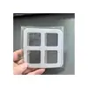 Pegatinas para ventana de pantalla puerta y ventana autoadhesivas agujero de agua pantalla anti-mosquitos y a prueba de insectos cubierta de fuga de drenaje parche de reparación de agujero antioxidante