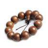Pulsera africana de sándalo de seda oro viejo 2.0 pulsera de cuentas de oración para hombres y mujeres pareja estilo étnico retro juego literario