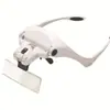 Óculos de LED Tipo Lupa com Lentes Múltiplas Substituíveis 9892B1