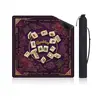 Tapete de Mesa de Mahjong Inglês Transfronteiriço, Redutor de Ruído, Antiderrapante, Espessado e Resistente a Manchas, Tapete para Sala de Xadrez e Cartas